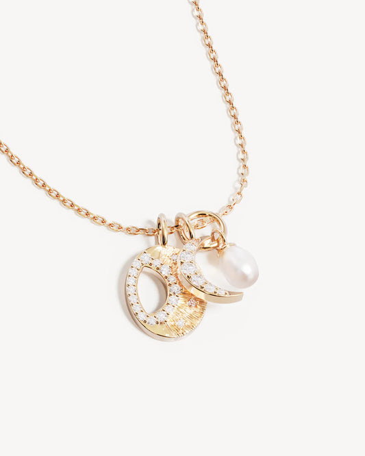 18k Gold Plated Celestial Skies Necklace | By Charlotte