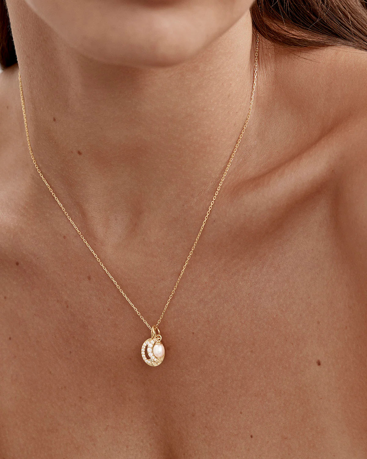 18k Gold Plated Celestial Skies Necklace | By Charlotte