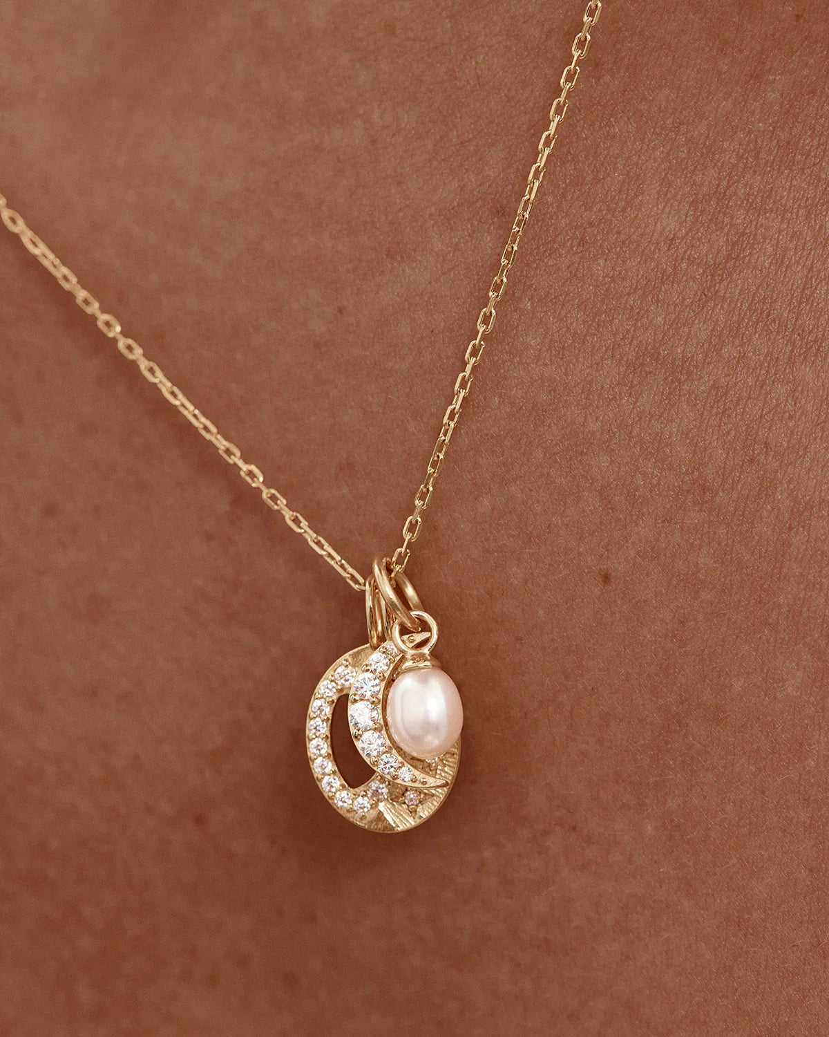 18k Gold Plated Celestial Skies Necklace | By Charlotte