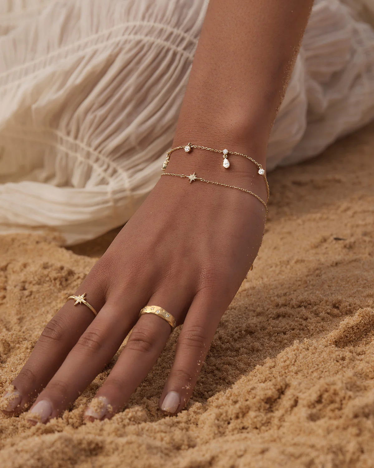 18k Gold Vermeil Starlight Bracelet | By Charlotte