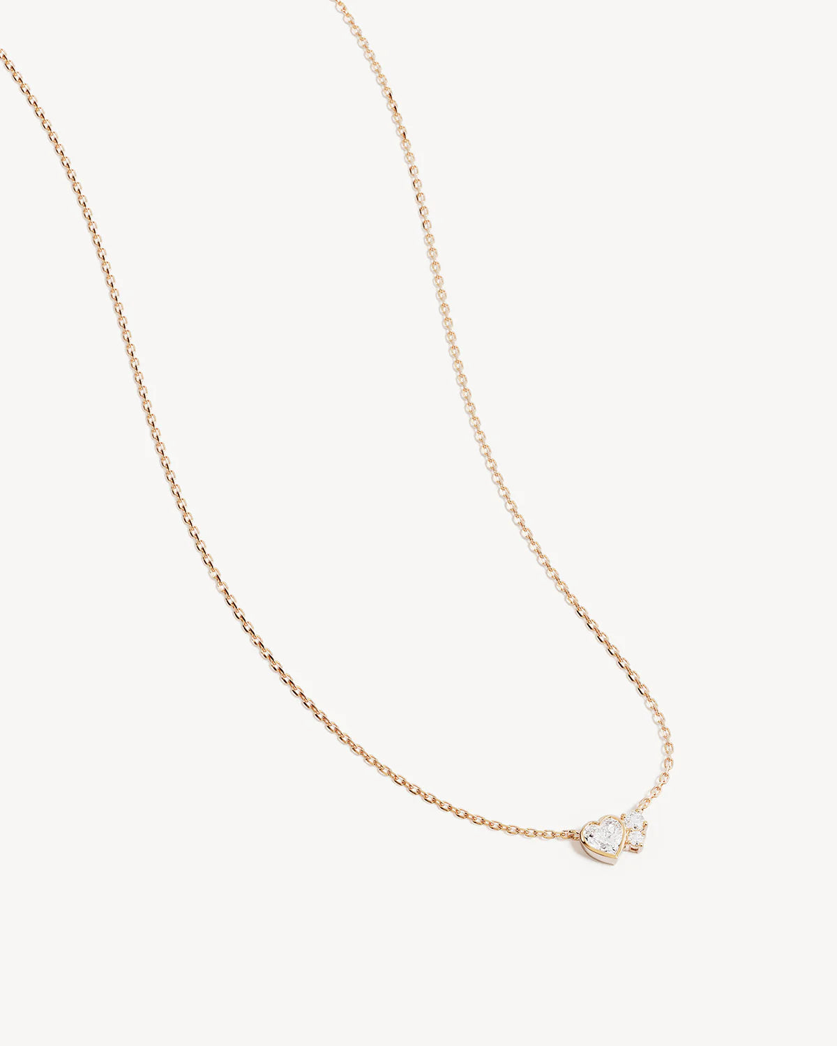 18k Gold Vermeil Dream Lover Heart Necklace | By Charlotte