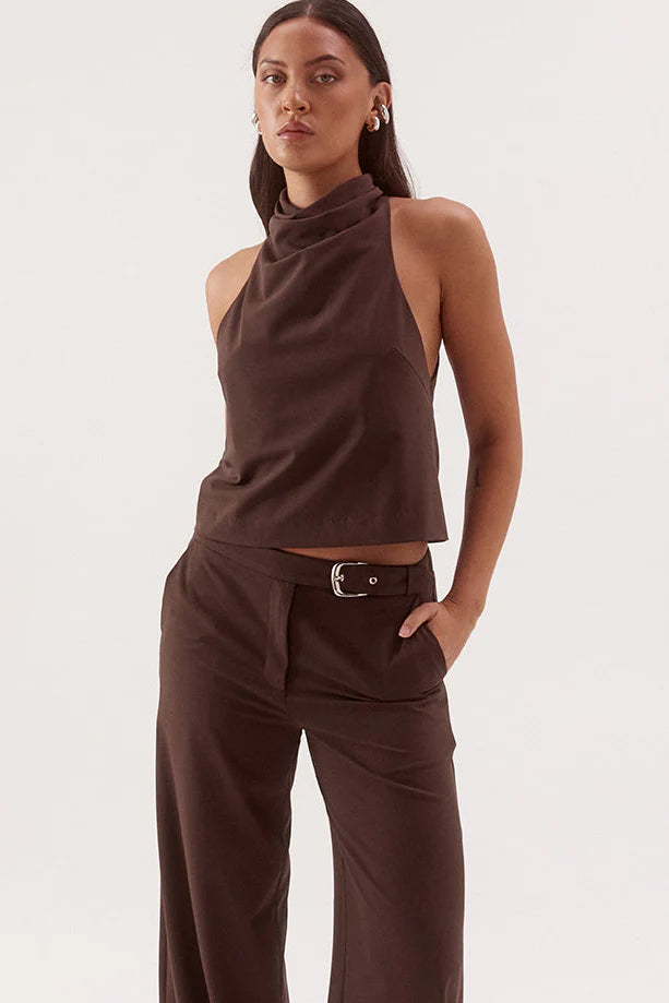 Amorey Top - Espresso | Sovere