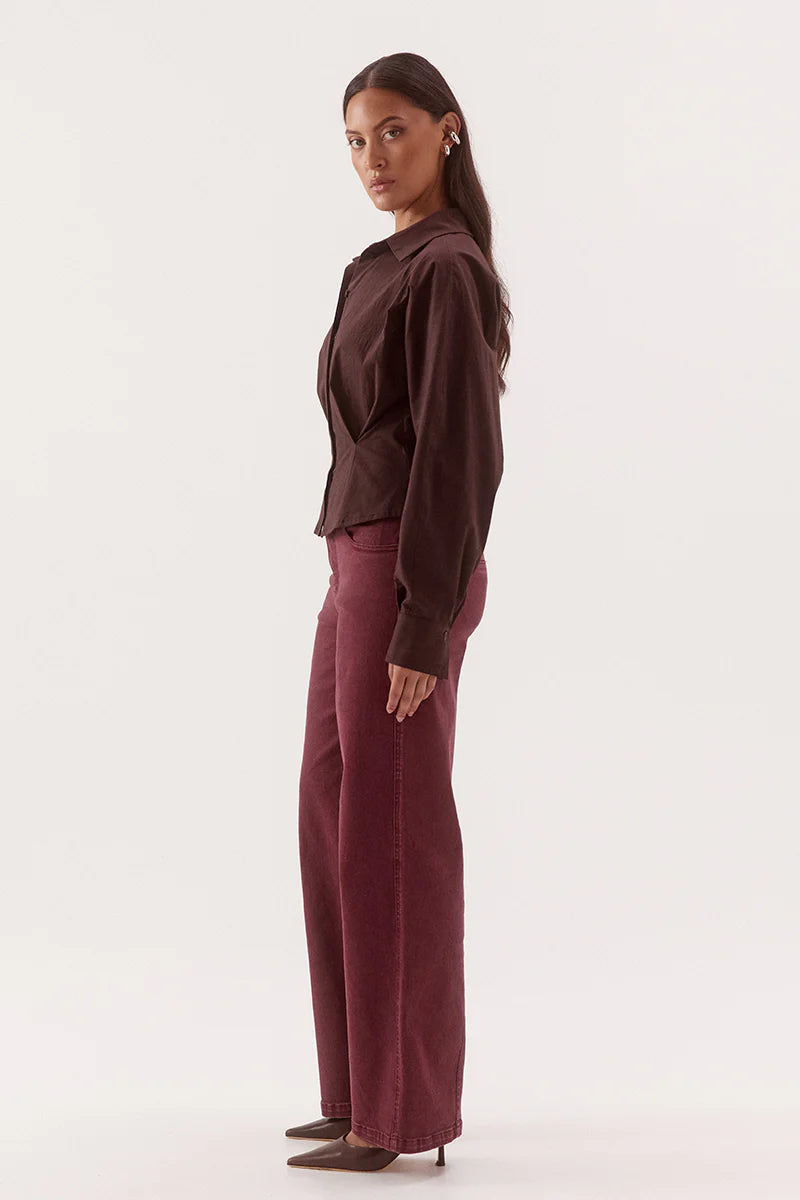Marlowe Shirt - Espresso | Sovere