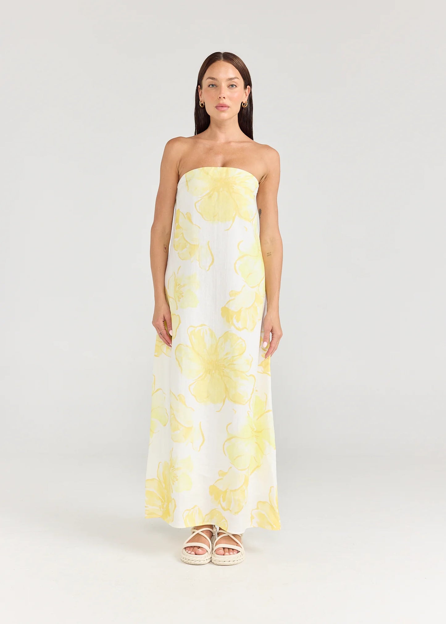 Tahlia Dress Lily Floral | Pippa Ridley