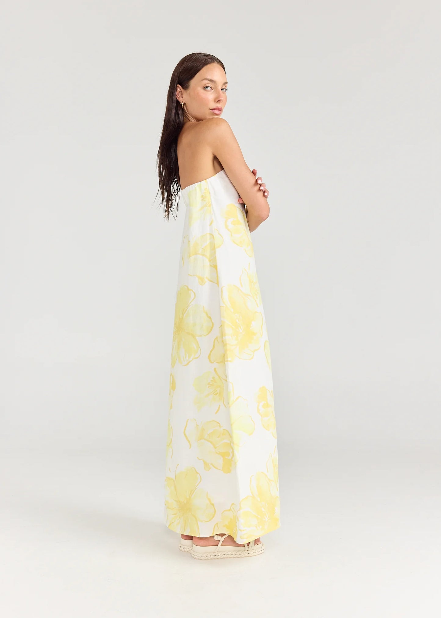 Tahlia Dress Lily Floral | Pippa Ridley
