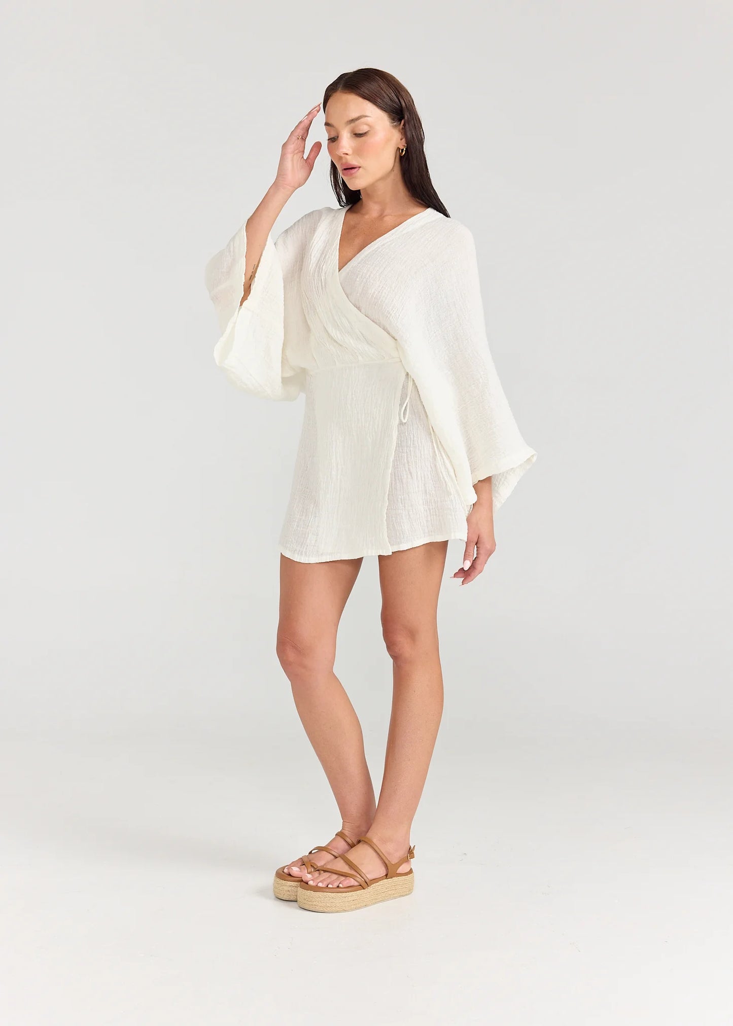 Farrah Dress White | Pippa Ridley