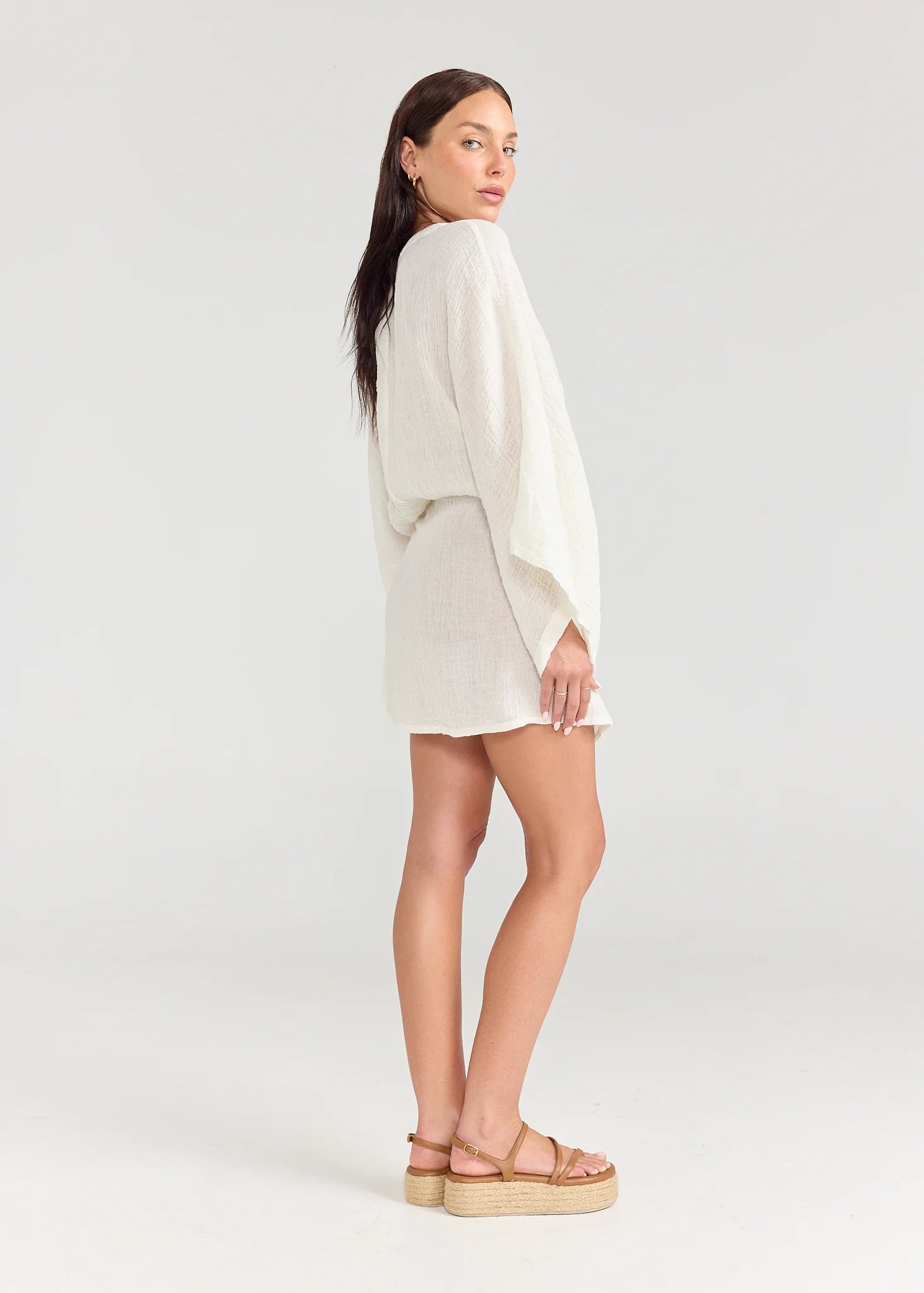 Farrah Dress White | Pippa Ridley