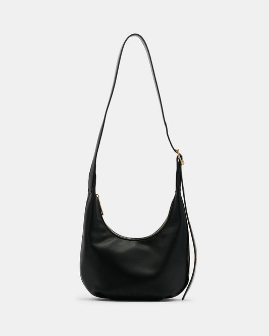 Everyday Croissant Mini Bag Black | Brie Leon