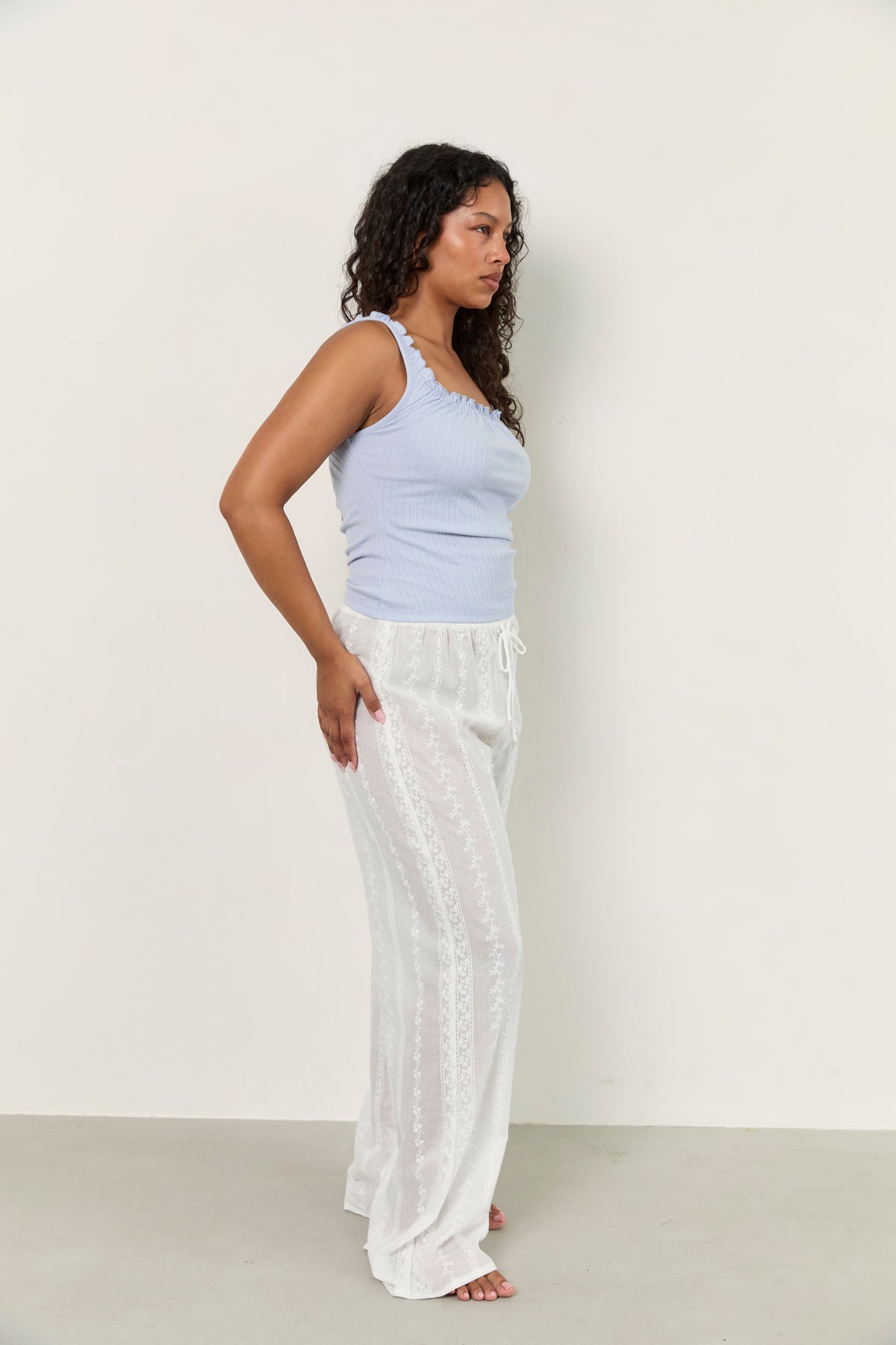 Giselle Pant - Blanc | Juni