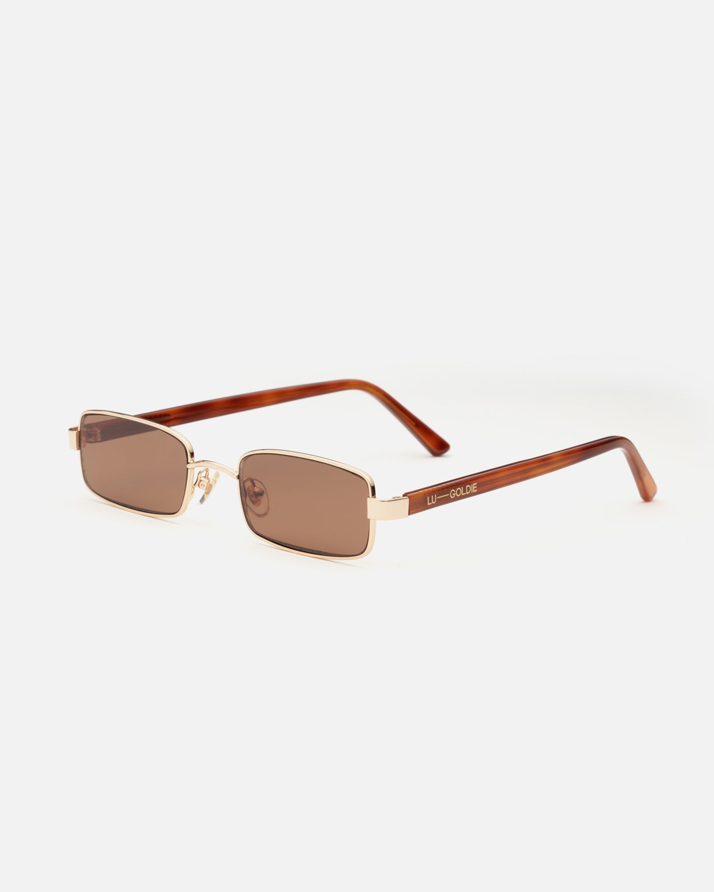 Nina Sunglasses Coffee | Lu Goldie