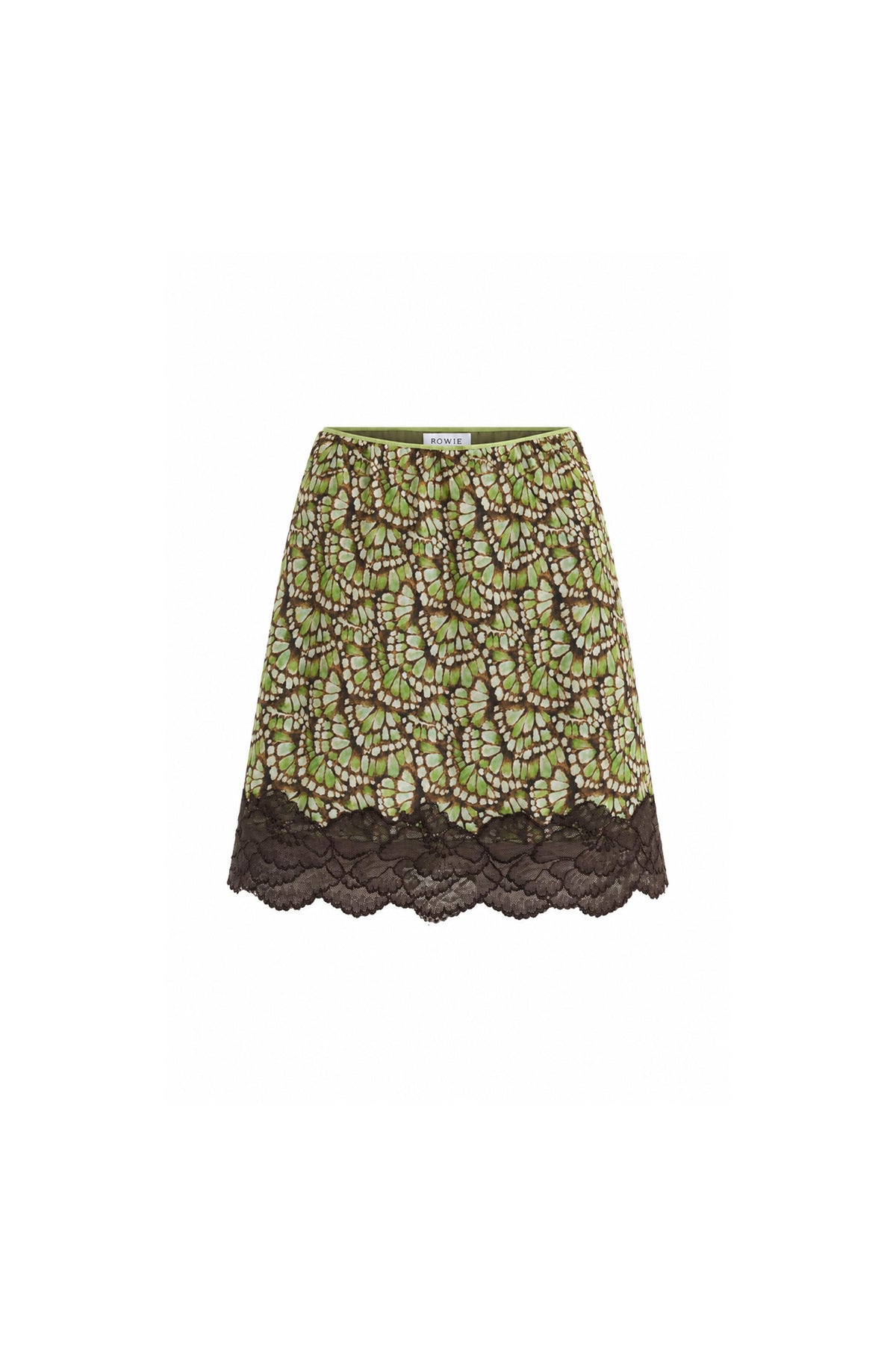 Marina Silk Skirt - Papillon | Rowie