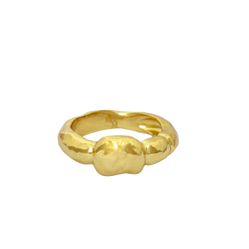 Billie Ring Gold | Mountain & Moon