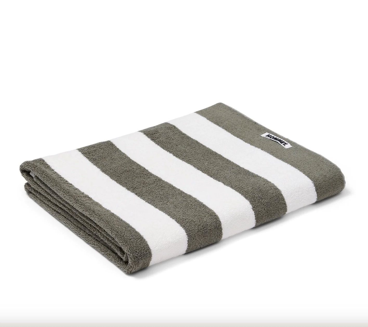 Beach Towel Matcha Stripes | Hommey