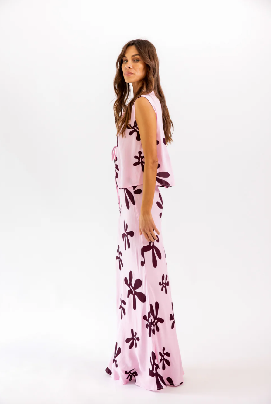 Mendoza Maxi Skirt Tavira | Lokoa The Label