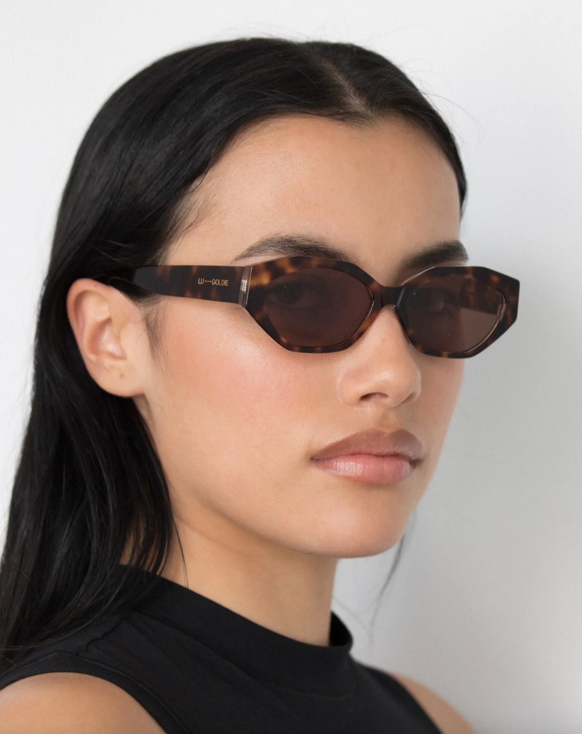 Eliana Sunglasses Tort | Lu Goldie