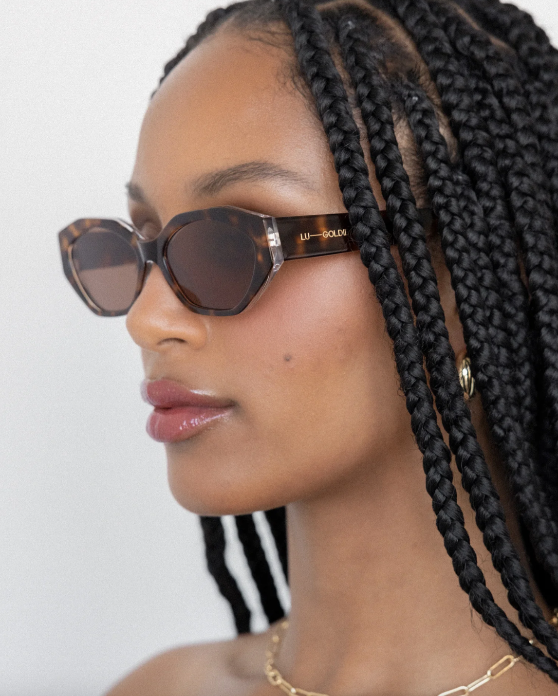 Eliana Sunglasses Tort | Lu Goldie