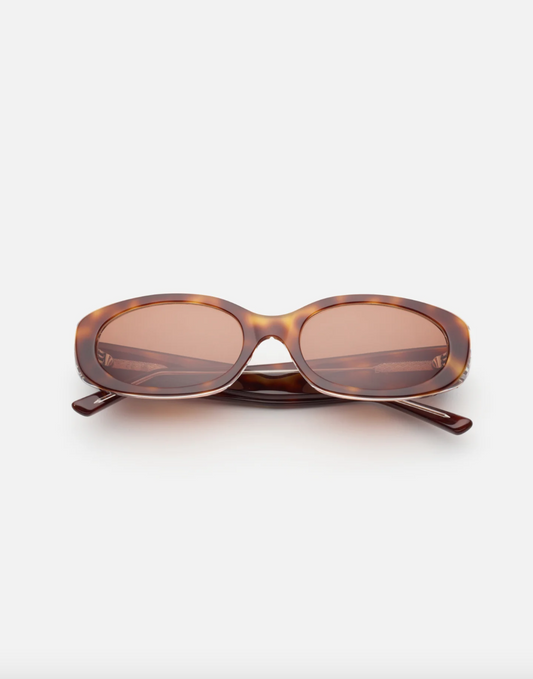 Evie Sunglasses Tort | Lu Goldie