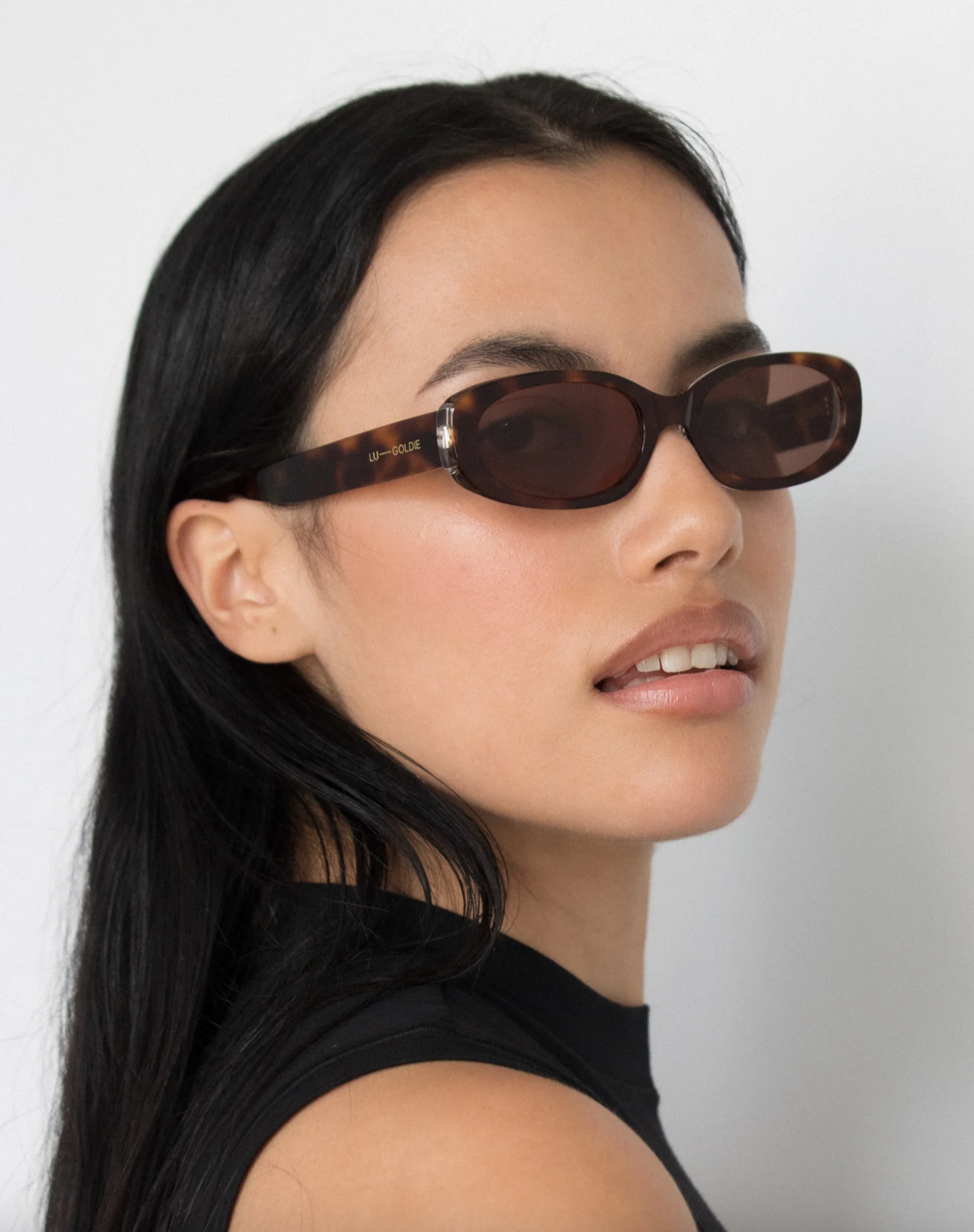 Evie Sunglasses Tort | Lu Goldie