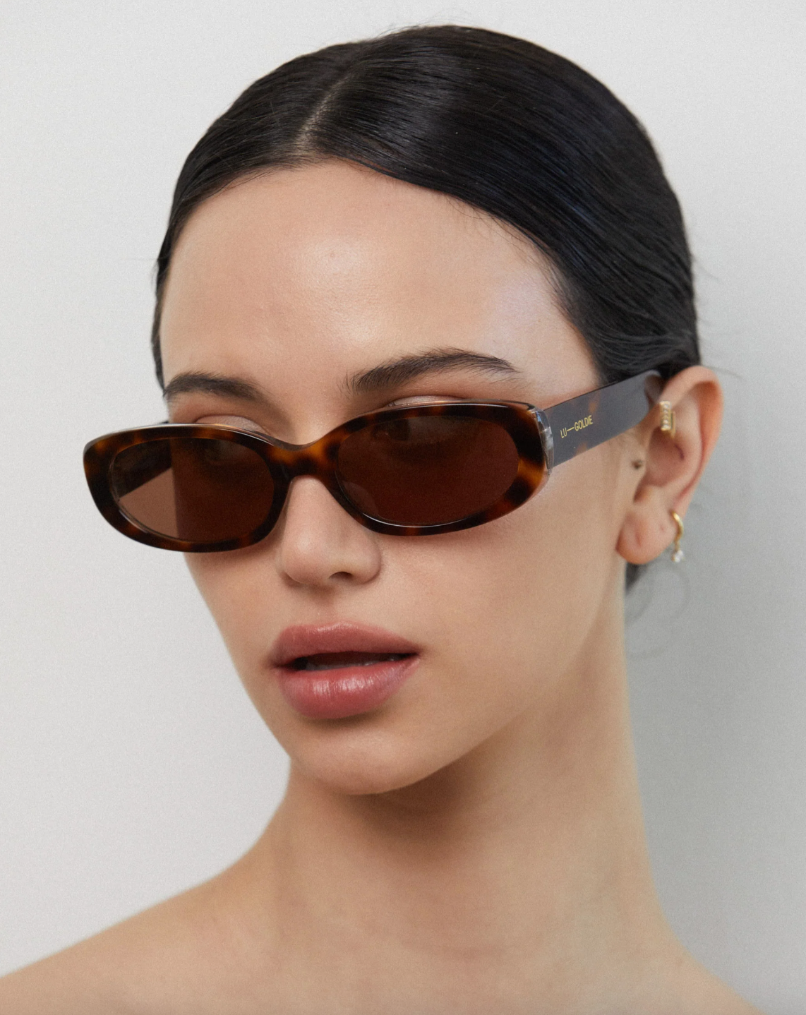 Evie Sunglasses Tort | Lu Goldie