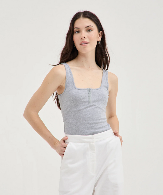 Grey Tank Top  - Holiday Shop