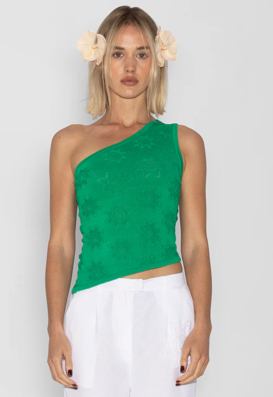 Bettina One Shoulder Top Amazon | The Wolf Gang