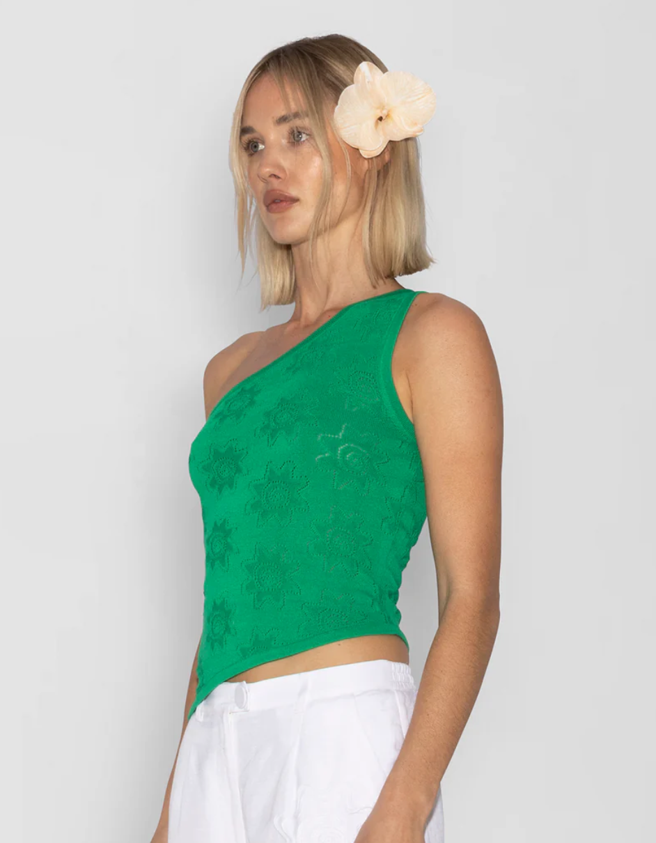 Bettina One Shoulder Top Amazon | The Wolf Gang