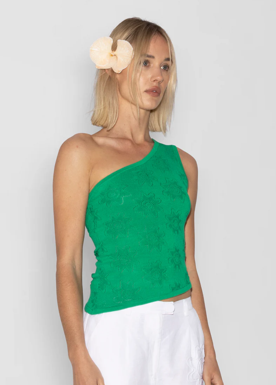 Bettina One Shoulder Top Amazon | The Wolf Gang