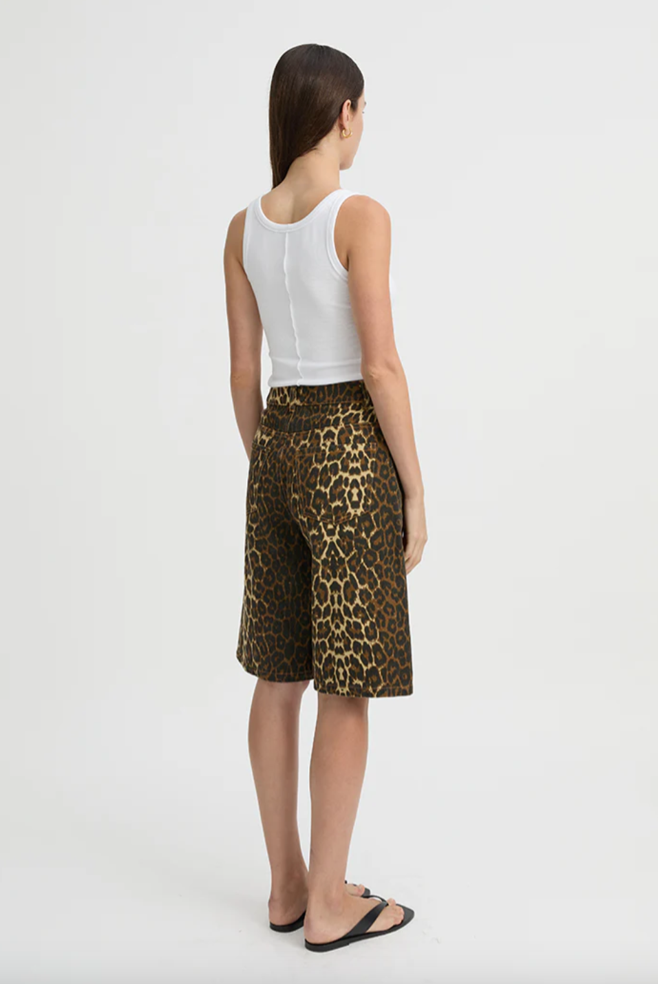 Velo Shorts Leopard | Blanca