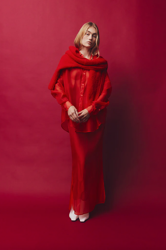 Cora Shirt Red | Blanca