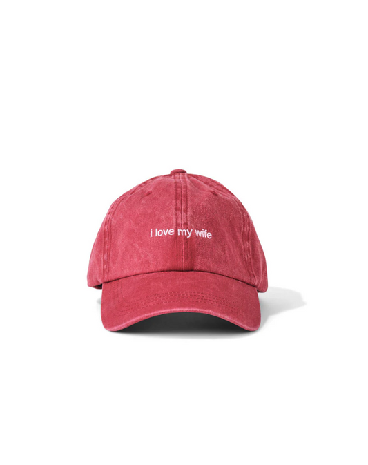 I love my Wife Burgundy  - i love hats