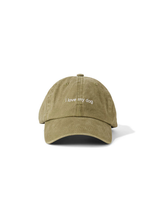 I love my dog Green - i love hats