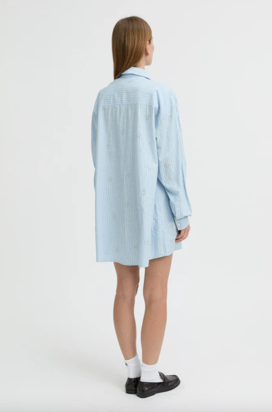 Nyra Shirt Blue | Blanca