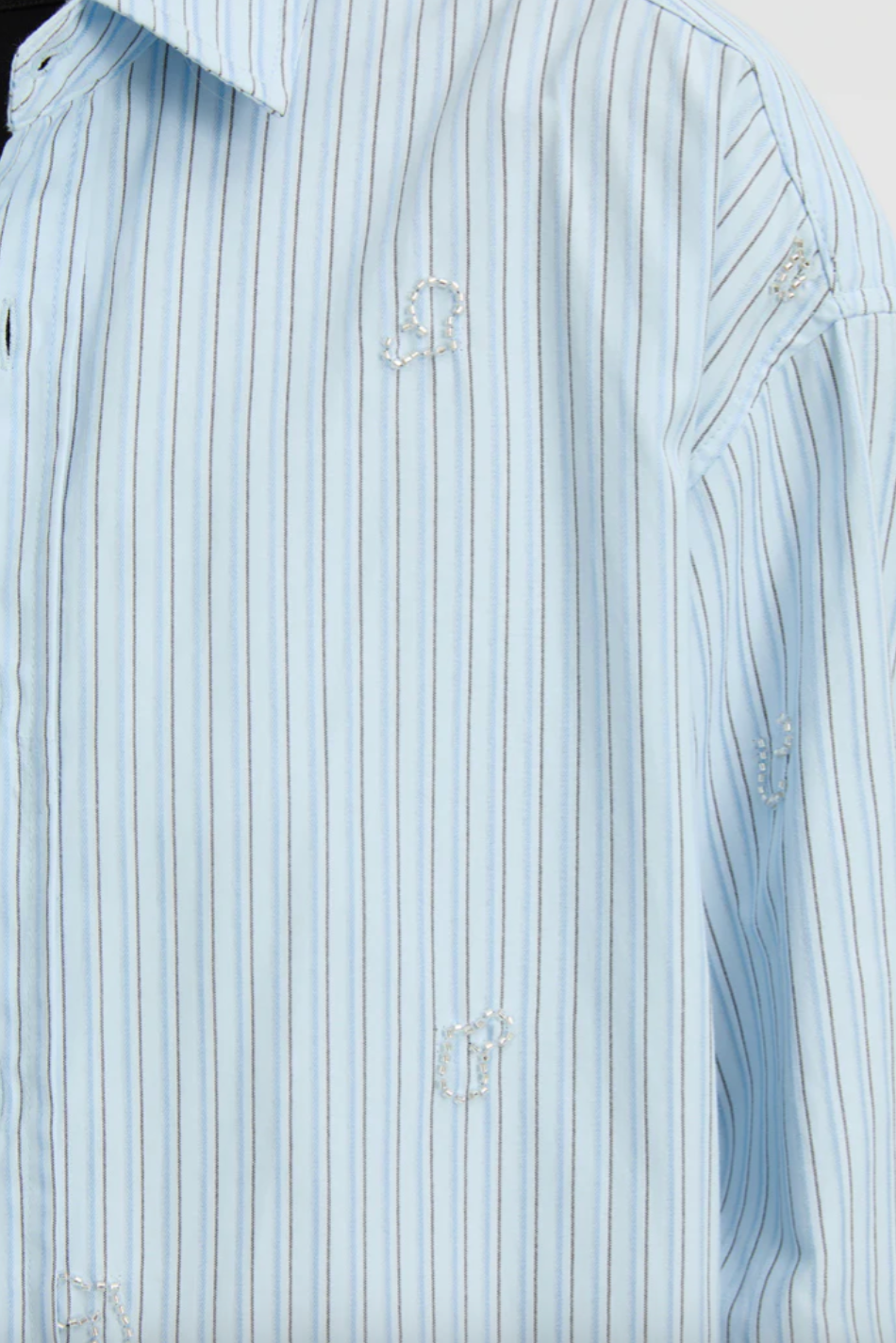 Nyra Shirt Blue | Blanca