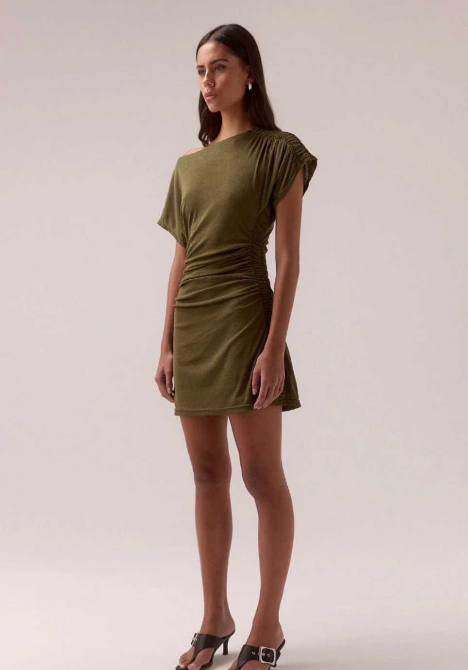 Rua Mini Dress - Olive | Sovere