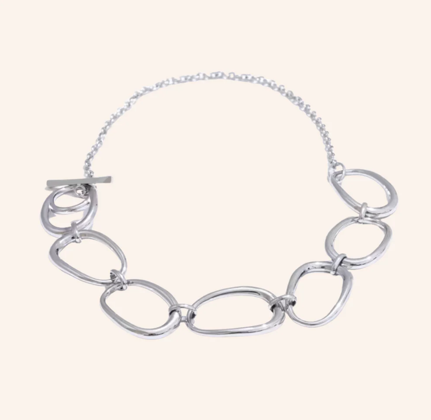 Ovella Necklace in Stainless Steal | We are Emte