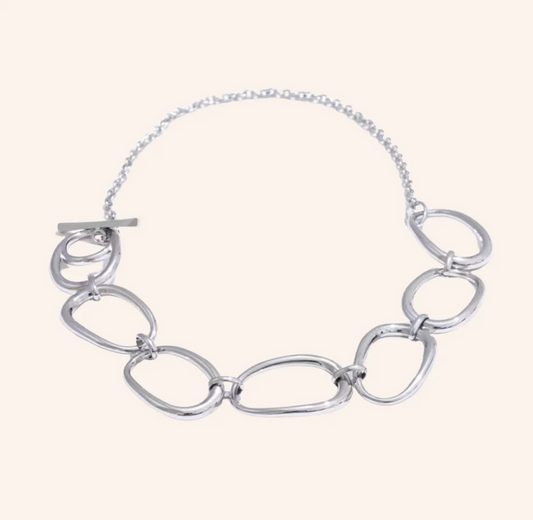 Ovella Necklace in Stainless Steal | We are Emte