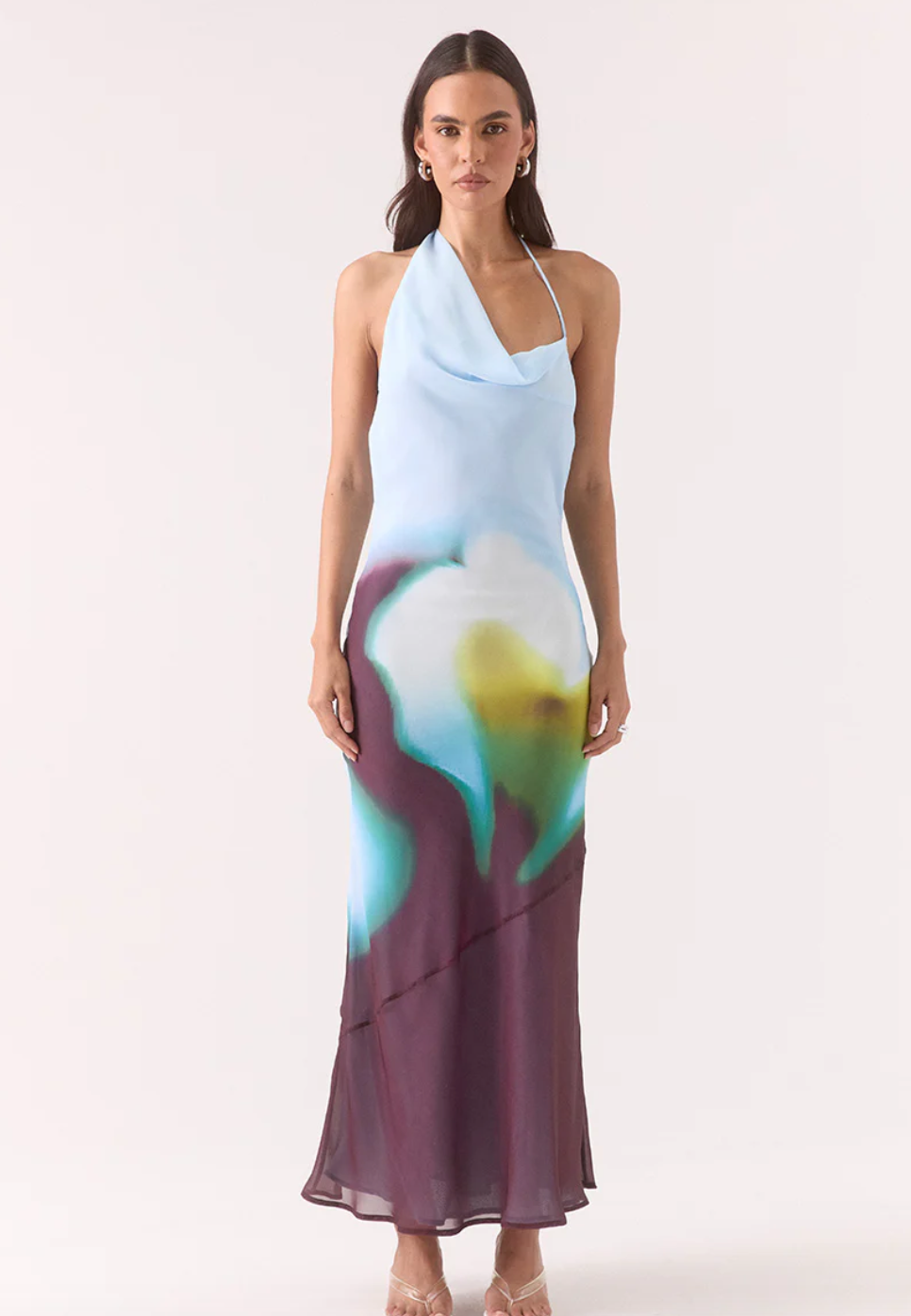 Zinnia Dress Azure | Sovere