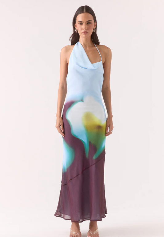 Zinnia Dress Azure | Sovere