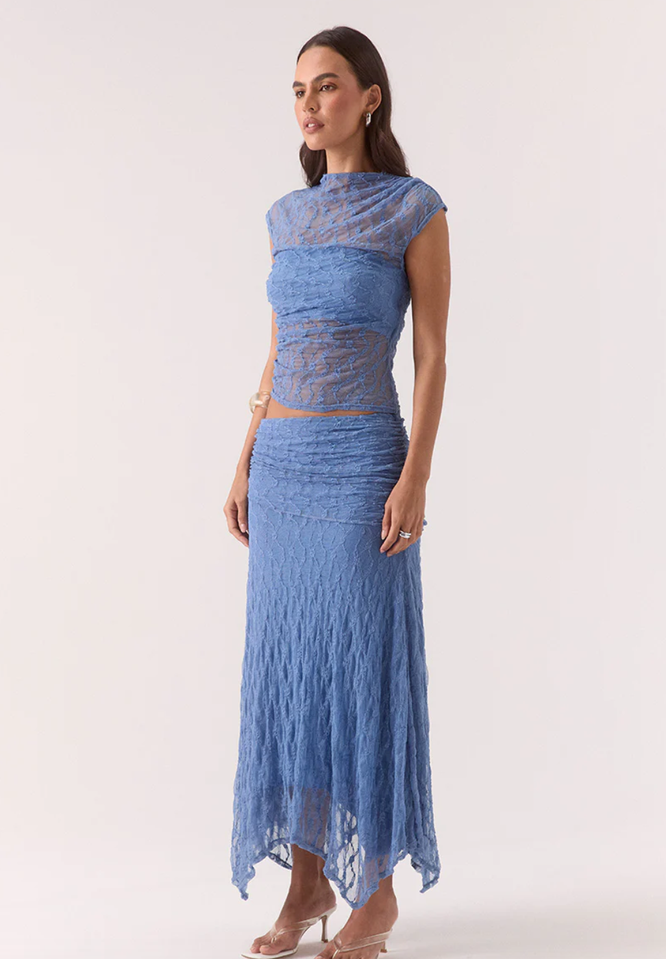 Lowri Top Slate Blue | Sovere