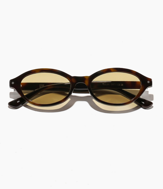 Nolan Mustard Tortoiseshell/Caper | Szade