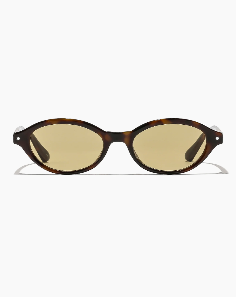 Nolan Mustard Tortoiseshell/Caper | Szade