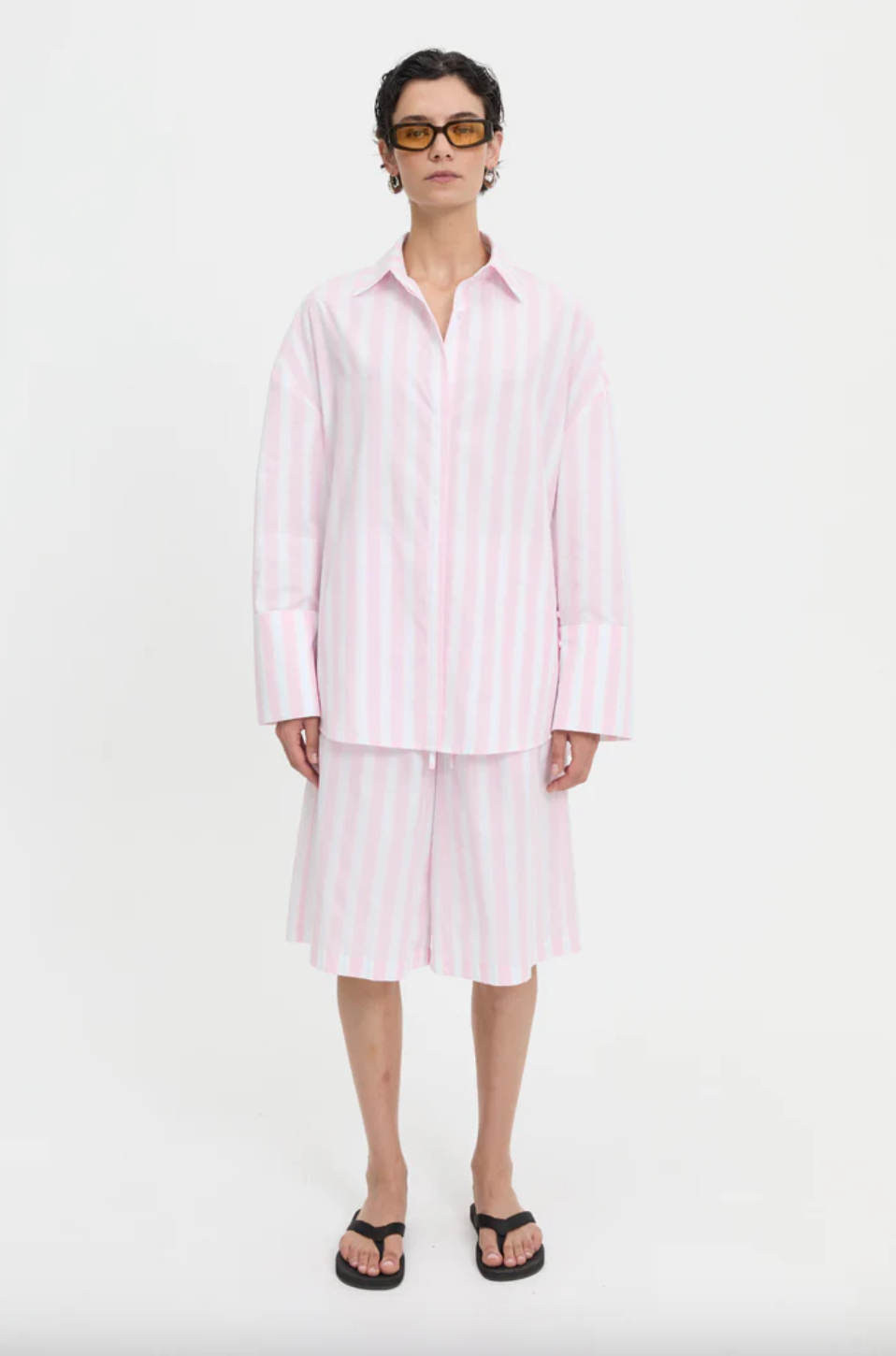 Giovanna Shirt Pink | Blanca Studios