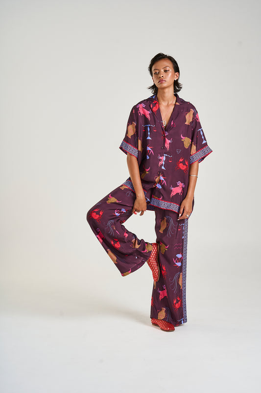 Zodiac Button Up Shirt | Summi Summi